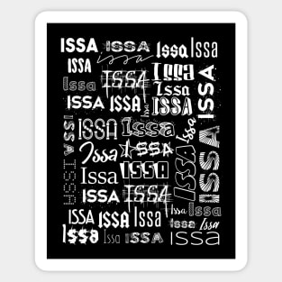 I S S A Sticker